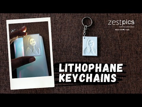 Lithophane Keychains, Buy Personalised Litho Keychains online|Zestpics