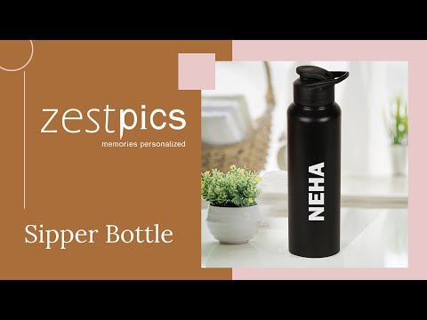 Black Sipper Bottle