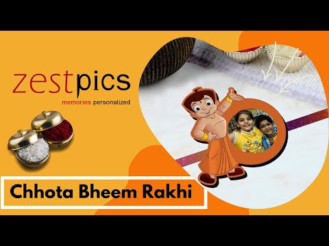 Chhota Bheem Rakhi, Kids Rakhi, Rakhi Cartoon Online India |Zestpics