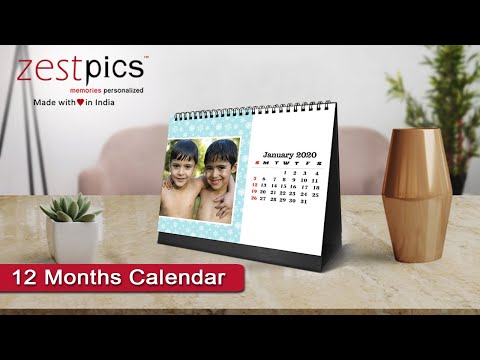 4x6 12 Months Calendar