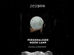 Personalised Moon Lamp | Zestpics