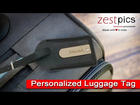 Personalized Luggage Tags