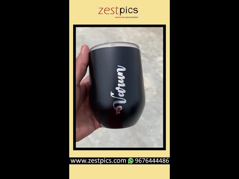 Travel Mug,  Personalised Travel Mugs, Black Mug, Coffee Mug with Lid | Zestpics