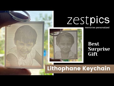 Lithophane Keychains, Buy Personalised Litho Keychains online|Zestpics