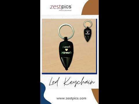 Led Keychain | Keychain with Light | Drive Safe Keychain | Zestpics