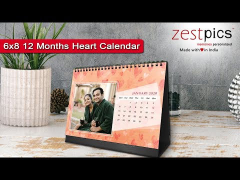 2021 Picture Calendar - Personalized Photo Calendar Printing Online | Zestpics