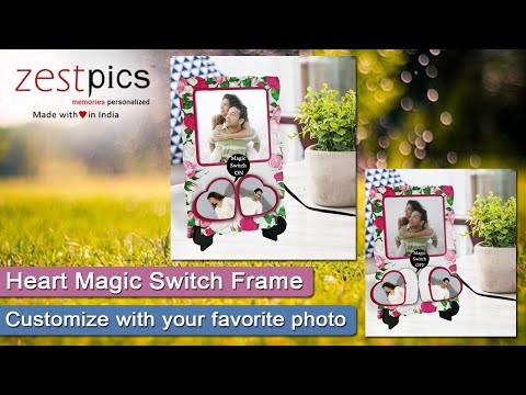 Heart Magic Switch Frame