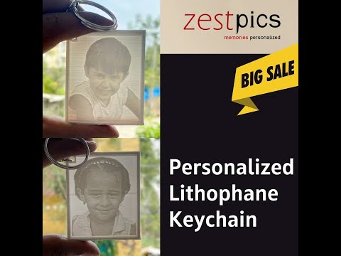 Lithophane Keychains, Buy Personalised Litho Keychains online|Zestpics