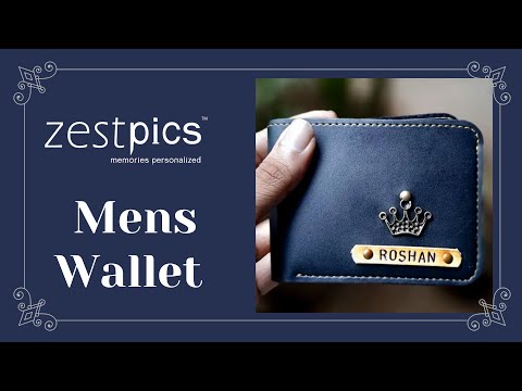 Men's Wallet | Custom Wallets | Customized Wallets | Custom Wallets for Men in India at Zestpics