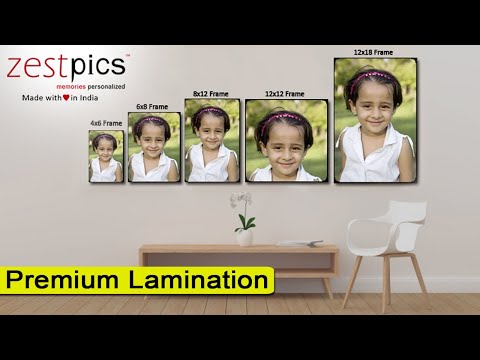 8x12 Premium Lamination