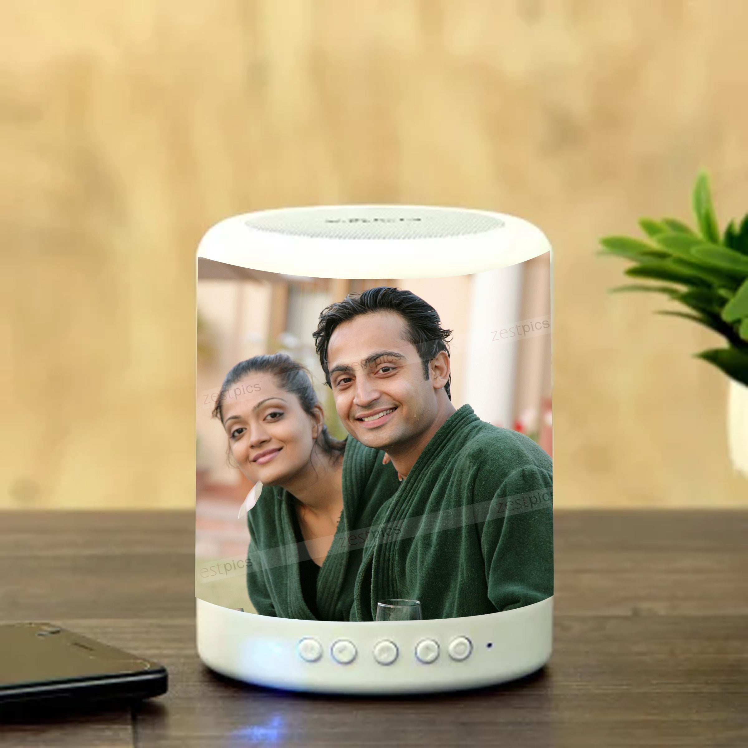 Bluetooth Speaker, Personalized Photo Bluetooth Speaker, Mini Speaker Zestpics
